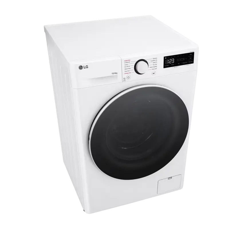 Mașină de spălat și uscat LG F4DR510S0W, 10kg, Alb