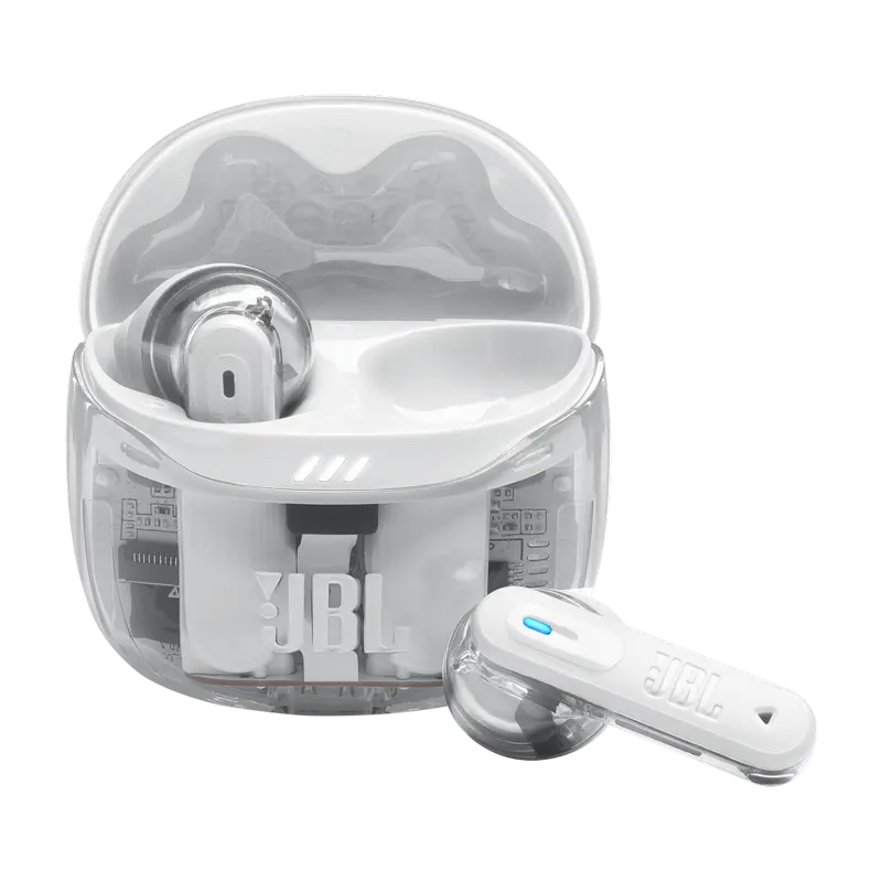 Căști JBL Tune Flex 2 Ghost, Alb..