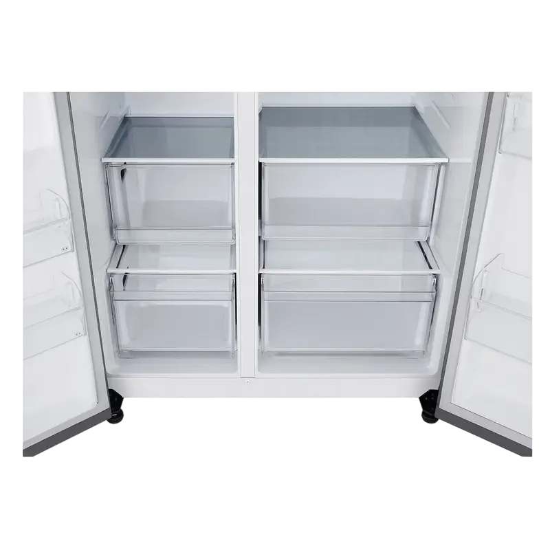 Frigider LG GSBC40PYPE, Argintiu
