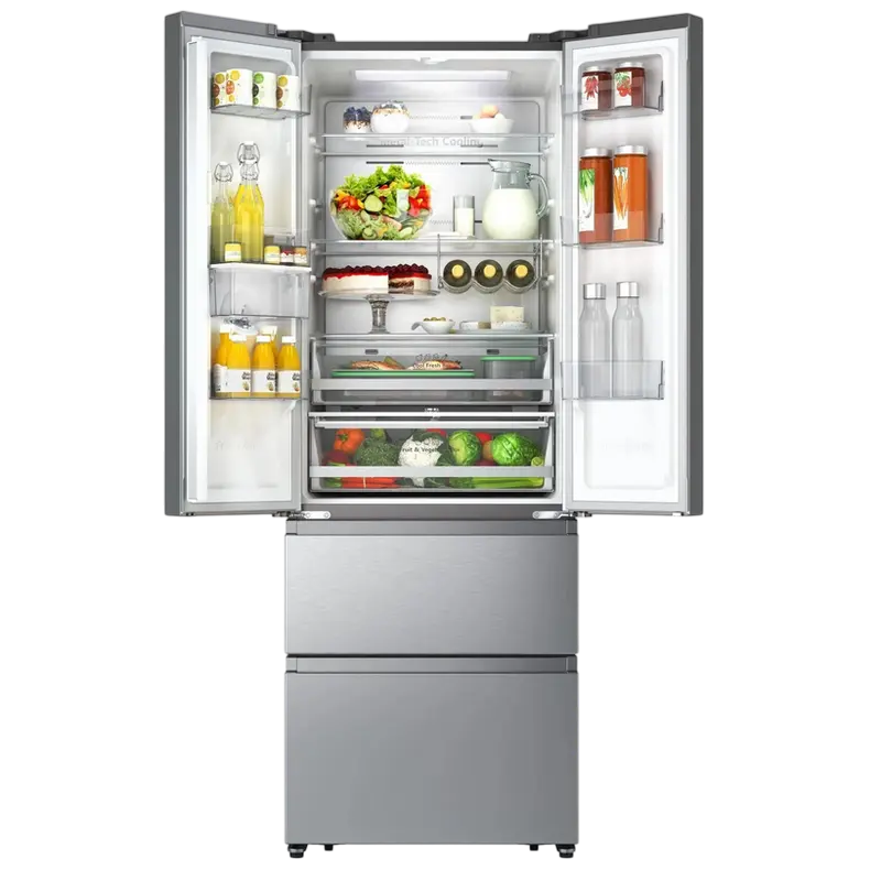 Frigider Hisense RF632N4WIE1, Oțel inoxidabil