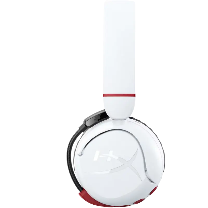 Căști gaming HyperX Cloud Mini, Fără fir, Alb