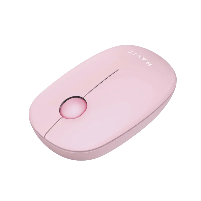 Беcпроводная мышь Havit MS57GT, Розовый