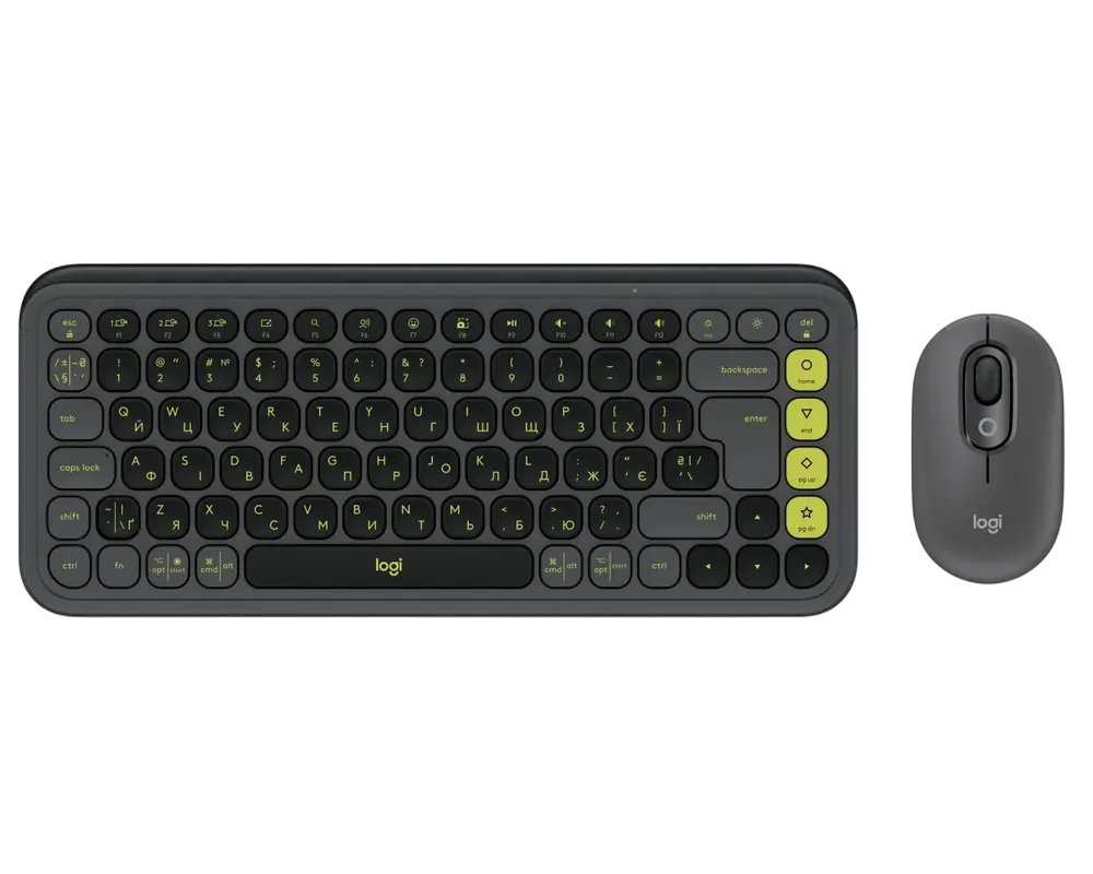 Клавиатура и мышь Logitech POP ICON..