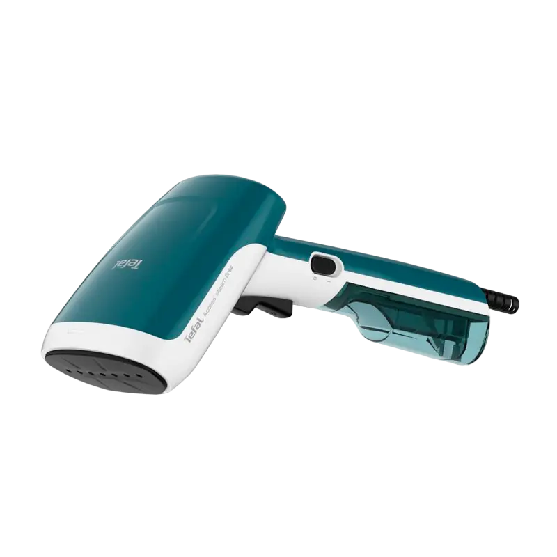 Aparat de călcat vertical cu aburi Tefal DT6131E0, Alb | Turcoaz