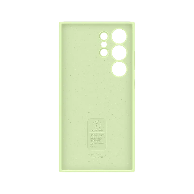 Husă Samsung Silicone Cover Galaxy S24 Ultra, Verde