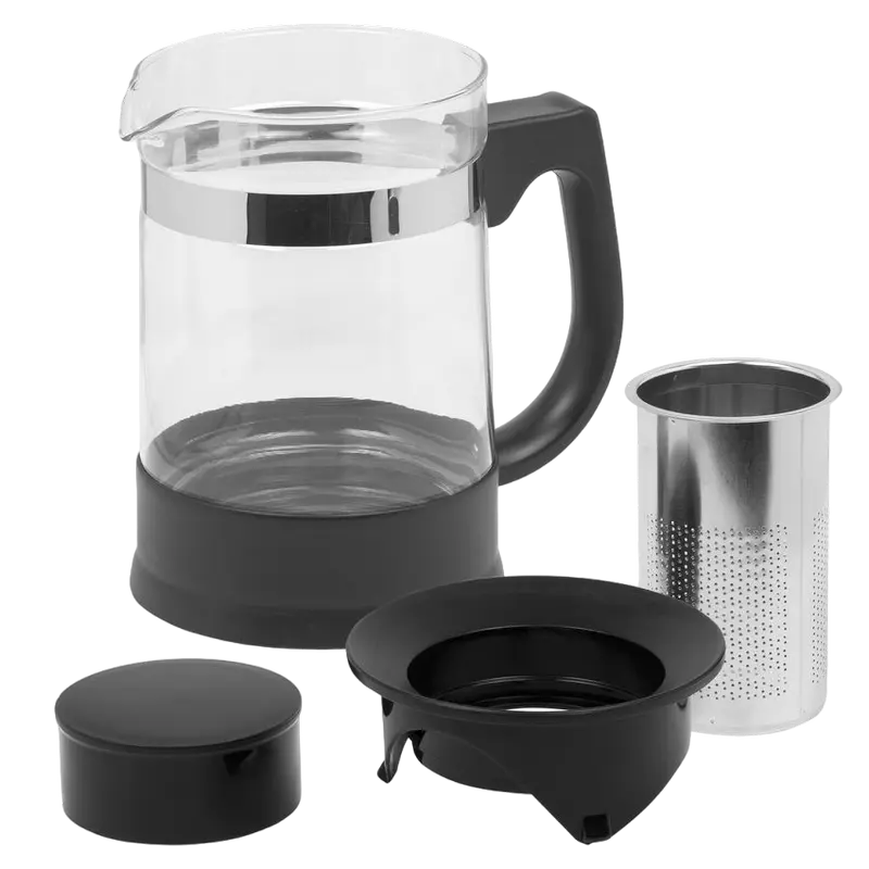 Ceainic cu infuzor RESTO 90512, 0,95L, Negru