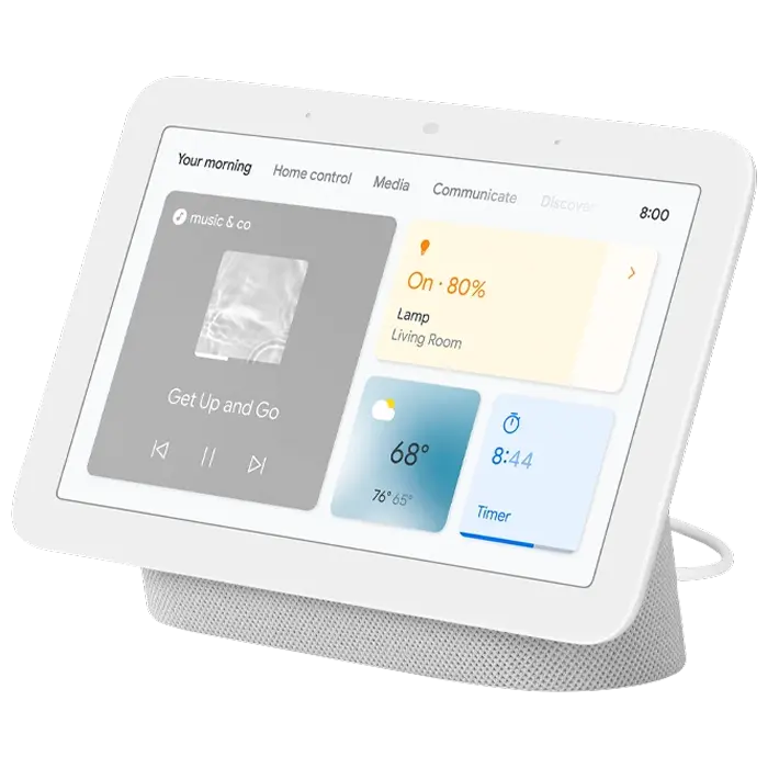 Google Nest Hub (a doua generație) Ecran inteligent, Sunet