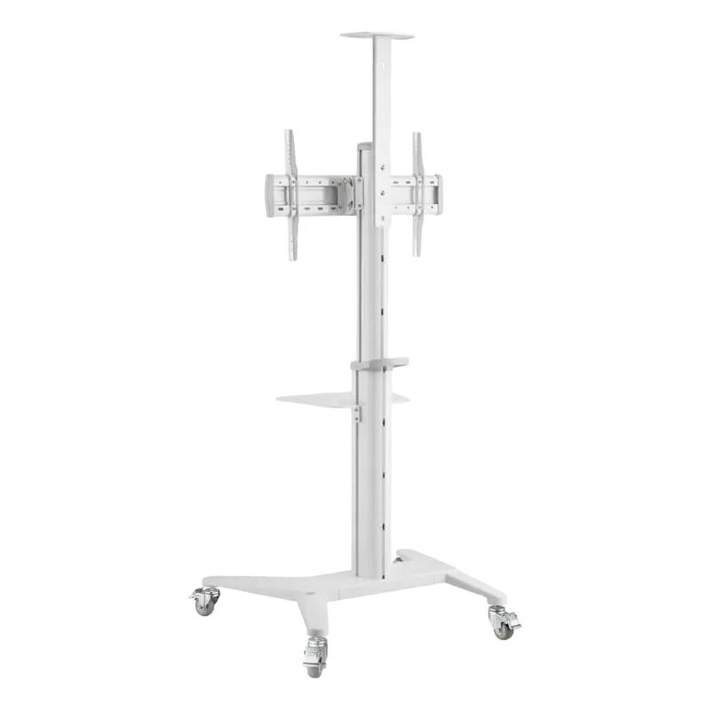 Подставка под телевизор на ножке Gembird TVS-70T-02-W, Белый