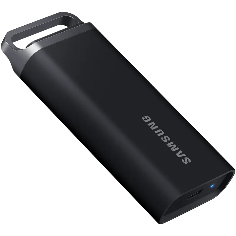 SSD portabil extern Samsung T5 EVO, 2 TB, Negru (MU-PH2T0S/EU)