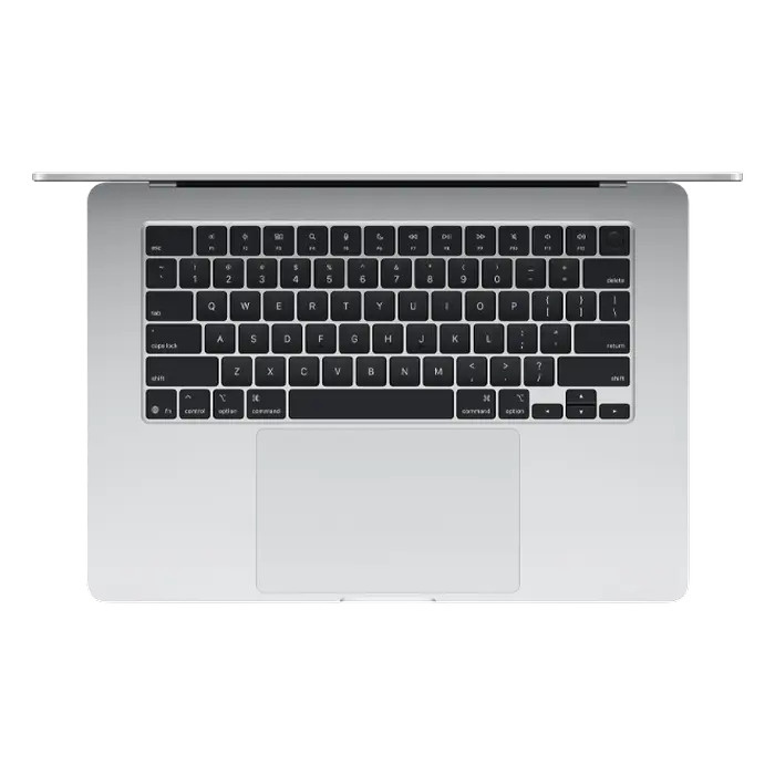 Laptop 15,3" Apple MacBook Air A3241, Argintiu, M4 with 10-core CPU and 10-core GPU, 16GB/256GB, macOS Sequoia