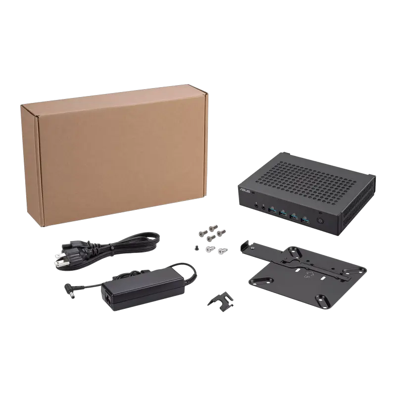 Мини ПК ASUS ExpertCenter PN43, Intel Processor N200, Без ОС, Чёрный