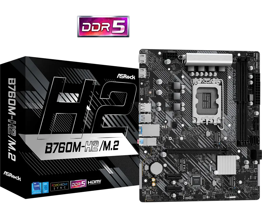 Материнская плата ASRock B760M-H2/M..