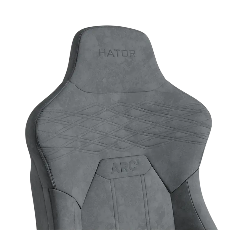 Игровое кресло HATOR Arc 3 XL, Велюр, Серый