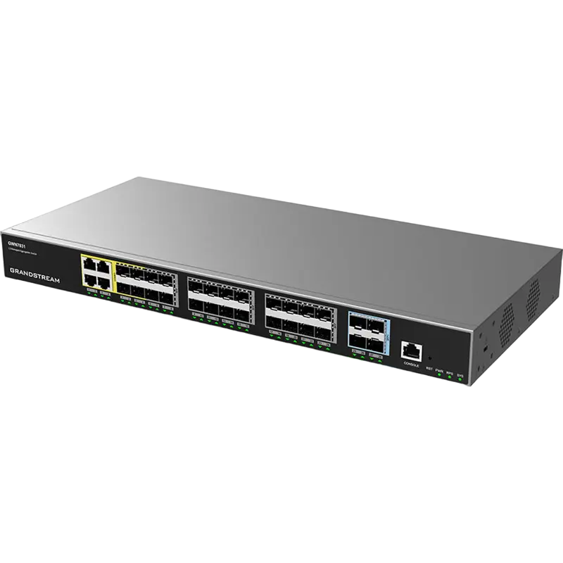 Switch de rețea Grandstream GWN7831, 4x Gigabit Combo