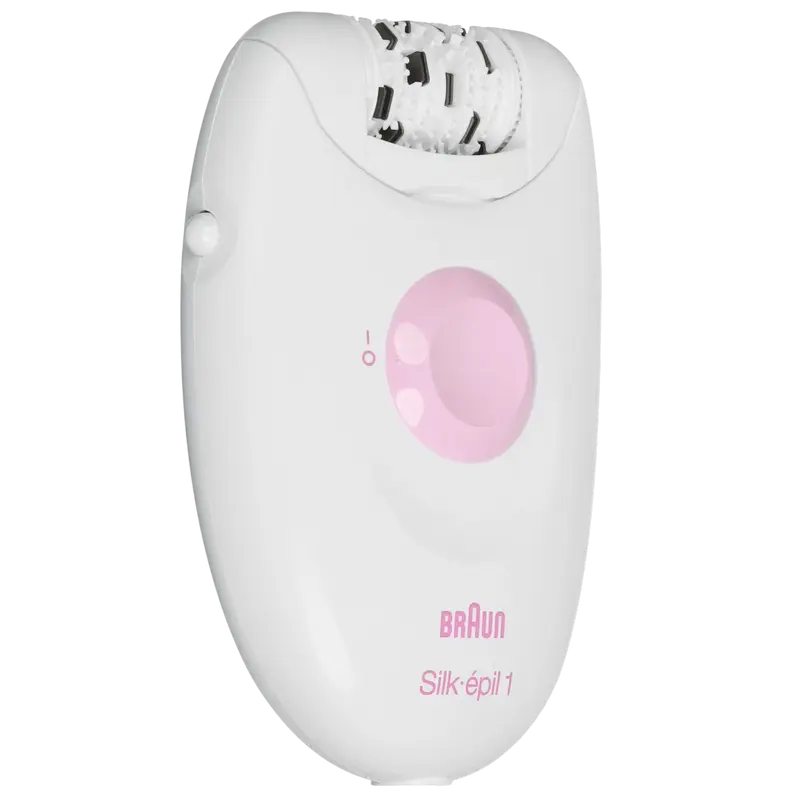 Epilator Braun SE 1-010, Alb | Roz