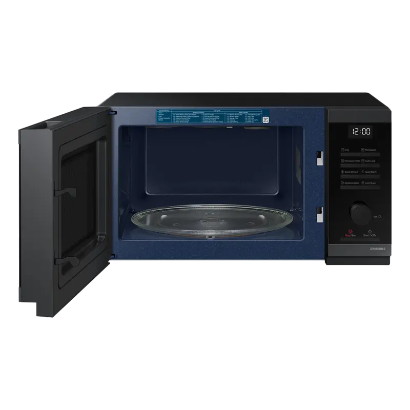 Cuptor cu microunde Samsung MG23DG4524AGE2, Negru