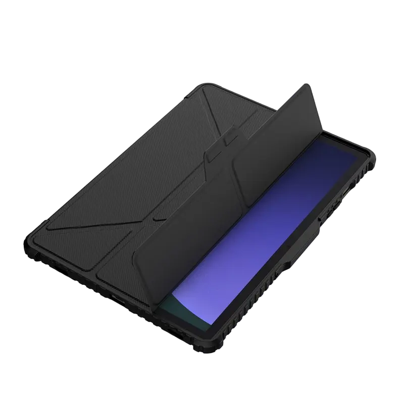 Husa carte Nillkin pentru Samsung Galaxy Tab S9/S9 FE Bumper Pro Case, Negru
