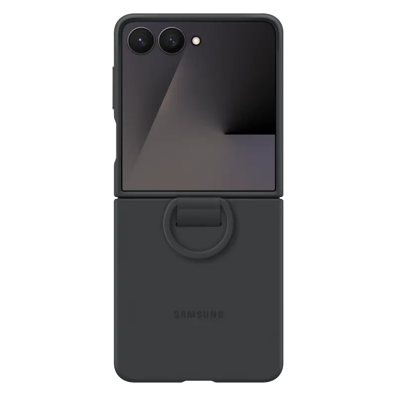 Чехол Samsung Ring Case для Flip7, Чёрный