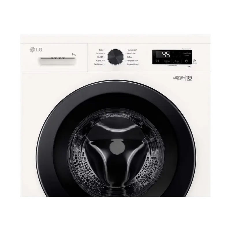 Mașină de spălat LG F94B15WH, 9kg, Alb