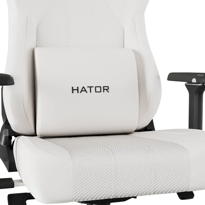 Scaun Gaming HATOR Arc 2 XL, Textil, Alb
