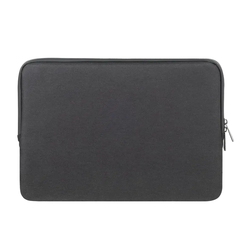 Husă pentru laptop Rivacase 8115, 15", Eco-Friendly rPET Poliester, Negru