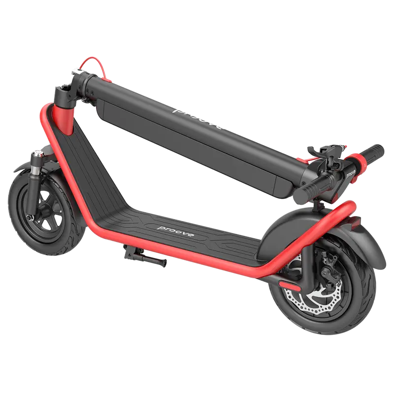 Trotinetă electrică Proove Urban, Negru | Roșu