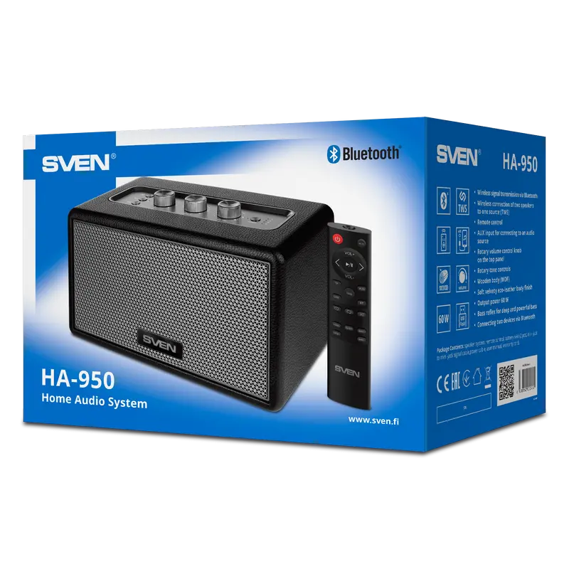 Sistem audio SVEN HA-950, Negru