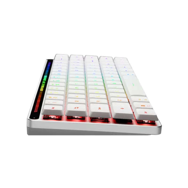 Tastatură ASUS ROG Falchion, Fără fir, Alb