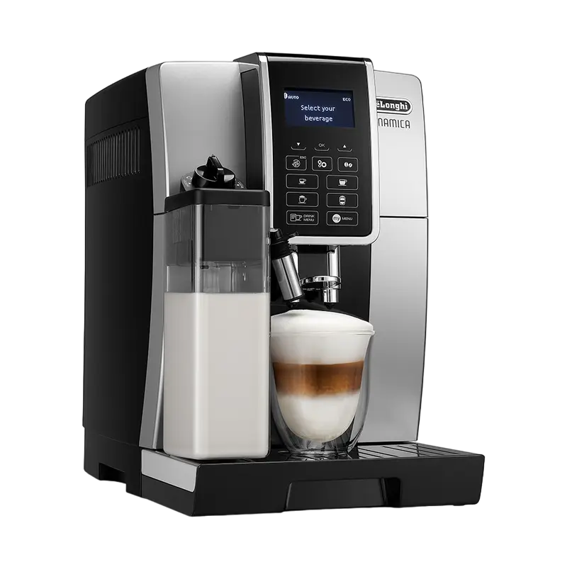 Aparat de cafea DeLonghi ECAM 354.55 SB, Negru | gri
