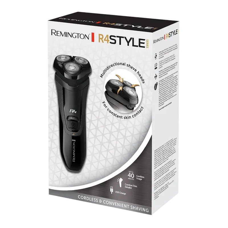 Rasor electric pentru bărbați Remington R3600, Negru