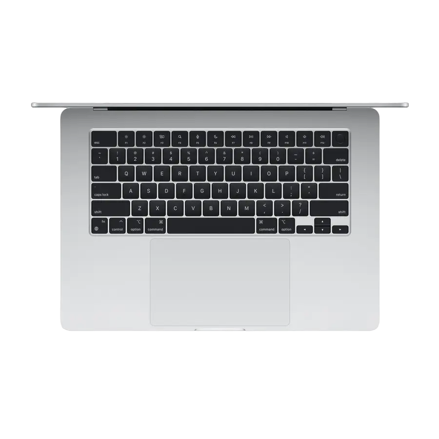 Laptop 15,3" Apple MacBook Air A3114, Argintiu, M3 with 8-core CPU and 10-core GPU, 8GB/256GB, macOS Sonoma