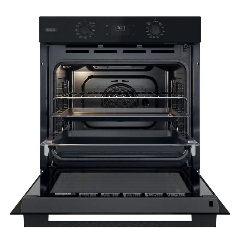 Cuptor Electric Whirlpool OMSK58RU1SB, Negru