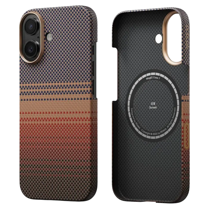 Чехол Pitaka MagEZ 7 Ultra-Slim для Apple iPhone 17, Sunset