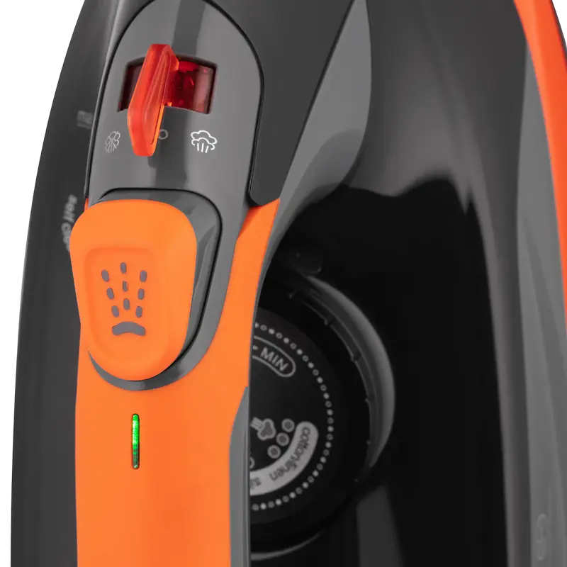 Fier de călcat Ardesto IR-C2233-GR, 2200W, Negru | Portocaliu