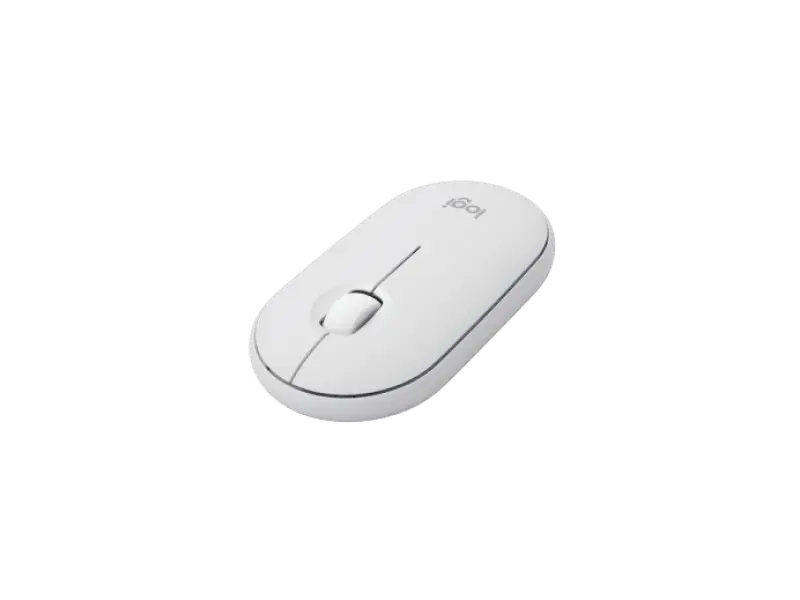 Set Tastatură + Mouse Logitech Pebble 2 Combo, Fără fir, Alb