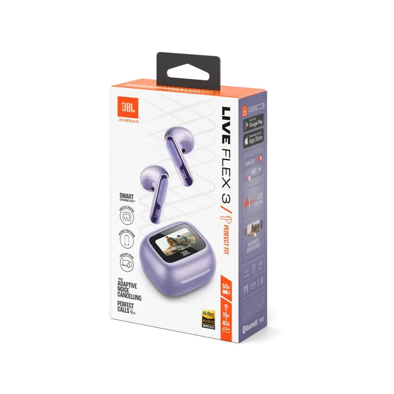 Căști JBL LIVE Beam 3, Violet