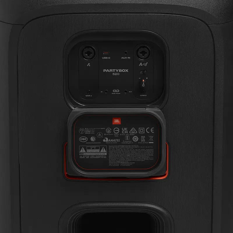 Sistem audio JBL PartyBox 520, Negru