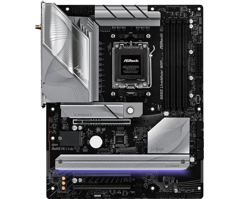 Placa de bază ASRock B850 LiveMixer WiFi