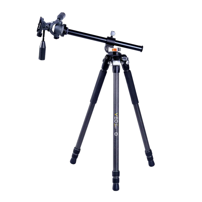Treppied/Monopod Vanguard VEO3+ 263CP, cap de panoramare 3-planuri, Negru