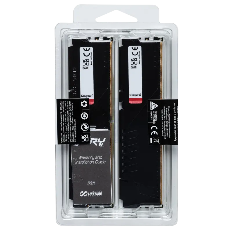 Memorie RAM Kingston FURY Beast, DDR5 SDRAM, 6000 MHz, 64GB, KF560C36BBEK2-64