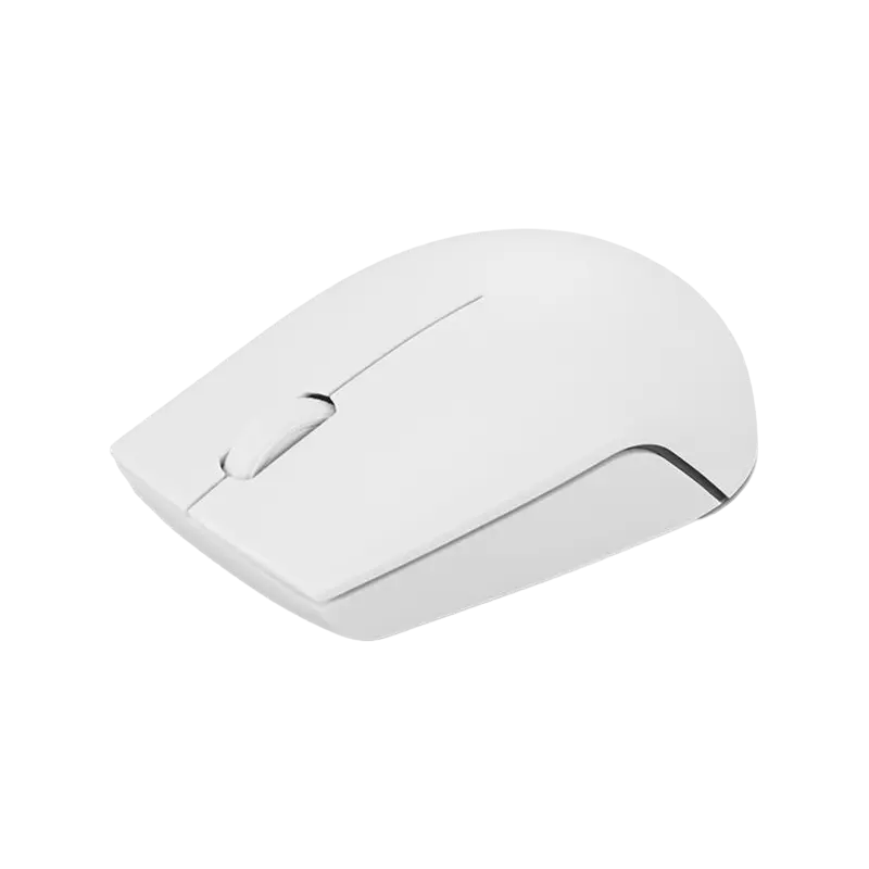 Mouse Wireless Lenovo 300 Compact, Alb