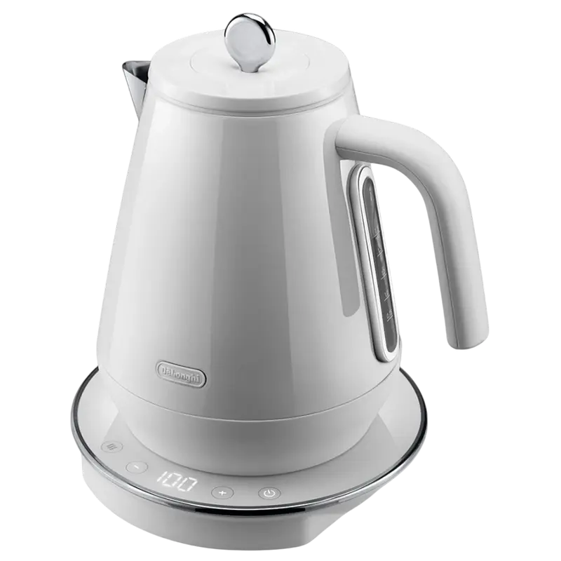 Fierbător electric DeLonghi KBY 2011 W, Alb
