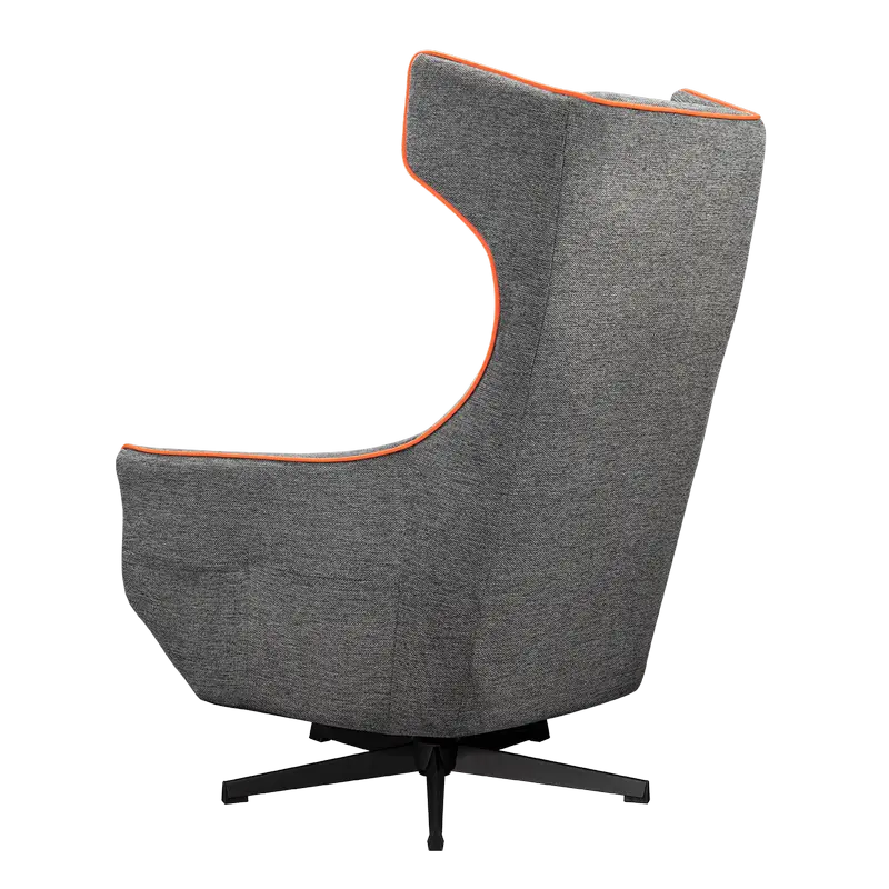 Scaun Gaming Cougar Magus, Imitație de in, Gri | Portocaliu