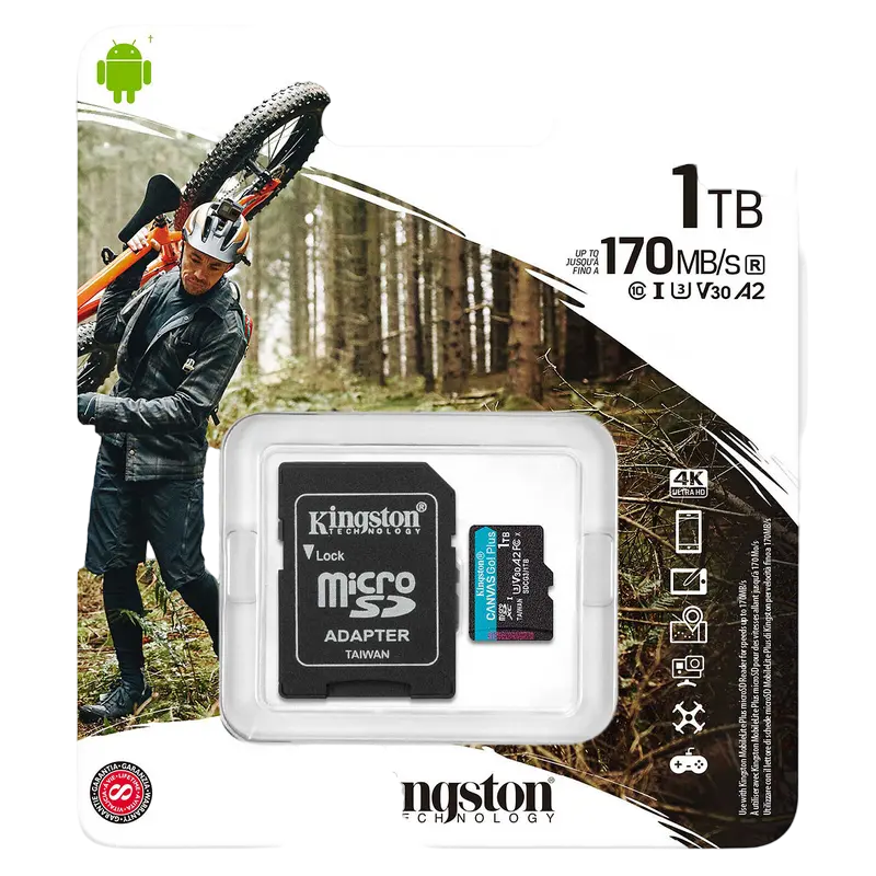 Card de Memorie Kingston Canvas Go! Plus, 1024GB (SDCG3/1TB)