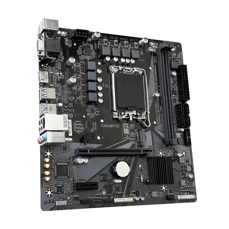 Placă de bază Gigabyte H610M H V2, LGA1700, Intel H610, Micro-ATX