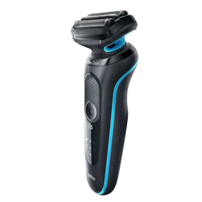 Aparat de ras electric Braun 51-M1000s, Negru | Albastru