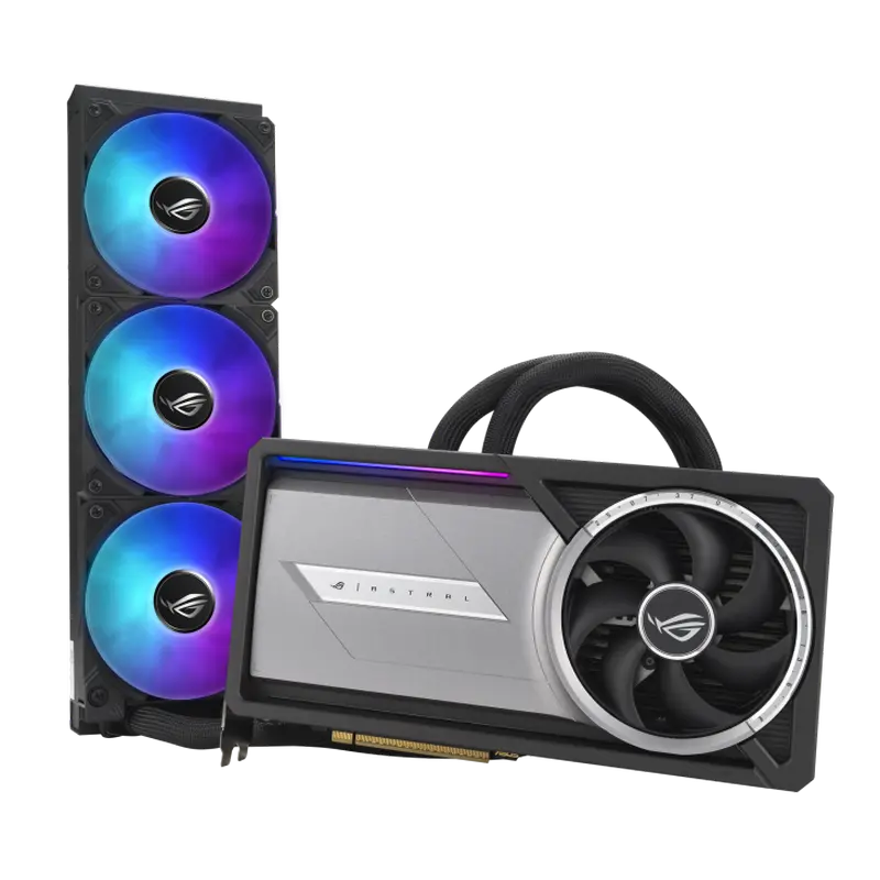Placă Video ASUS ROG-ASTRAL-LC-RTX5090-O32G-GAMING, 32GB GDDR7 512bit