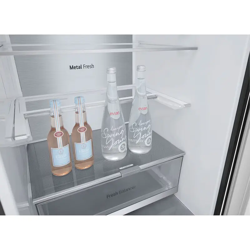 Frigider LG GBV7280CEV, Negru