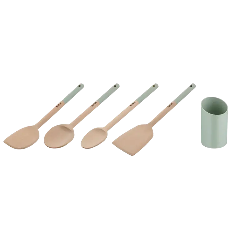 Set de ustensile de bucătărie Tefal K270S504, Bej