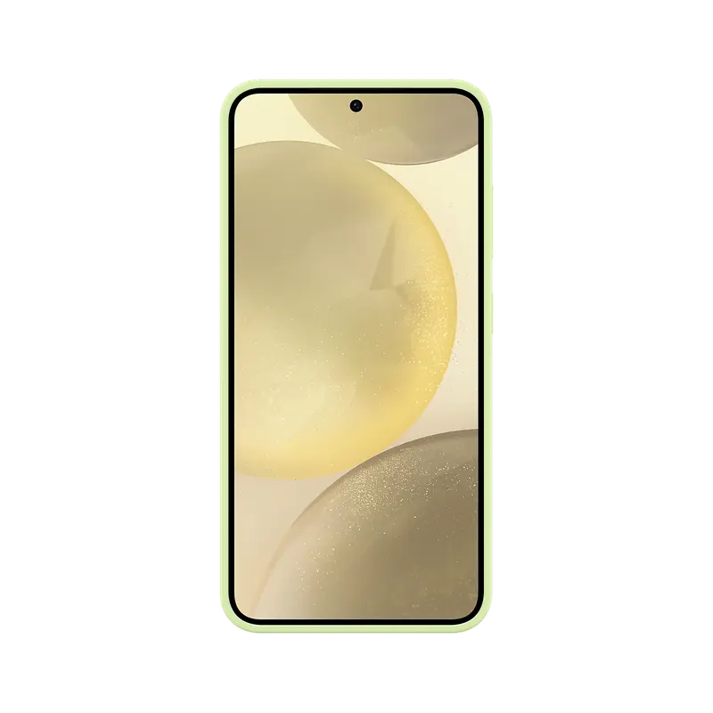 Husa Samsung Silicone Cover Galaxy S24, Verde deschis